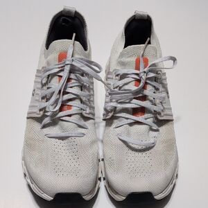 On On Cloud Men's Cloudswift 3 Athletic Casual Sneakers Size 12 White and orange